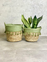 Anna Bohemian Plant Basket