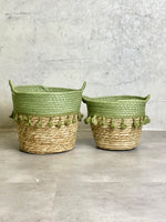 Anna Bohemian Plant Basket